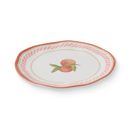 Fiesta Orange Melamine Large Plate