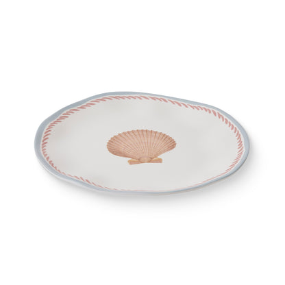 La Mer Shell Melamine Large Plate