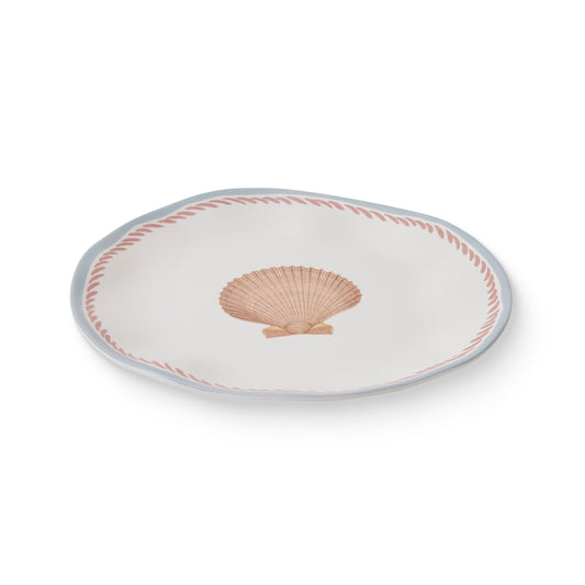 La Mer Shell Melamine Large Plate