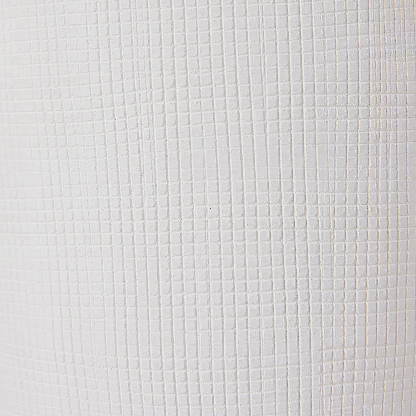 Nelson White Textured Vase Large