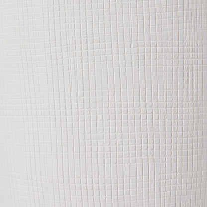 Nelson White Textured Vase Large
