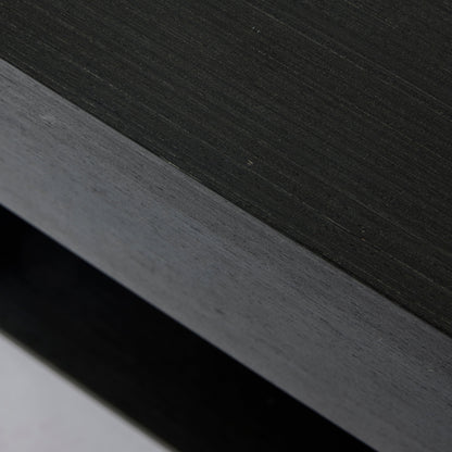 Nolan Black Bedside Table