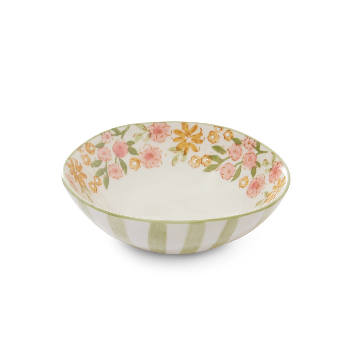 Camille Pink/Green Small Bowl