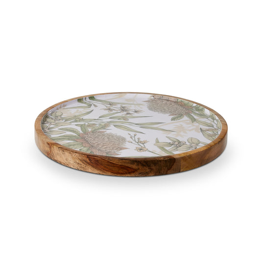 Glenelg Neutral Round Platter