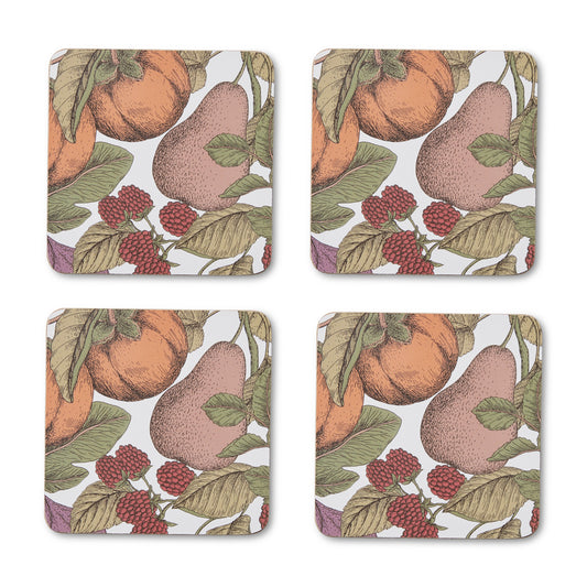 Orchard Square Coaster Set 4