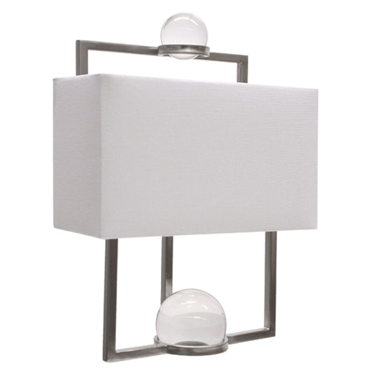 Harper Metal Glass Wall Lamp On Special
