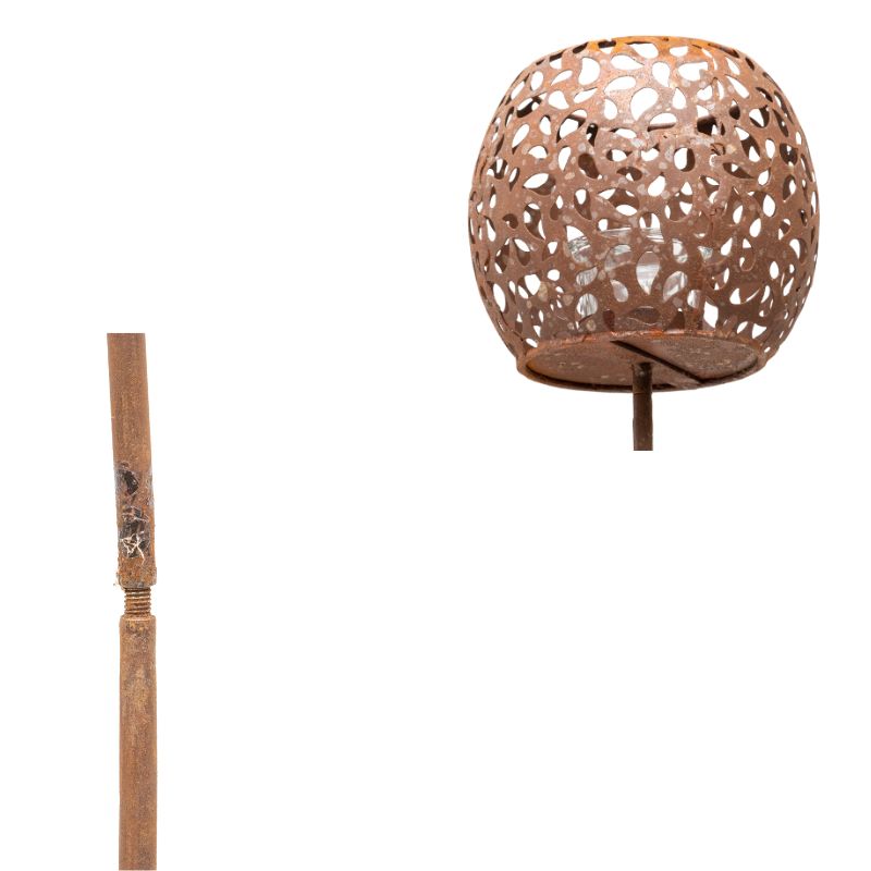 100cm Outdoor Garden Stake Round Candleholder 16x16x100.5cm