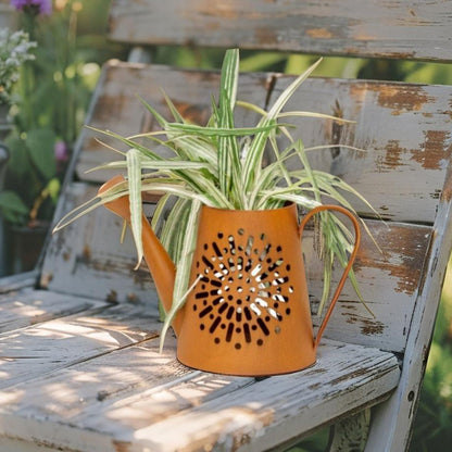 Decorative Watering Can Candle Holder/Planter 34x18x22cm