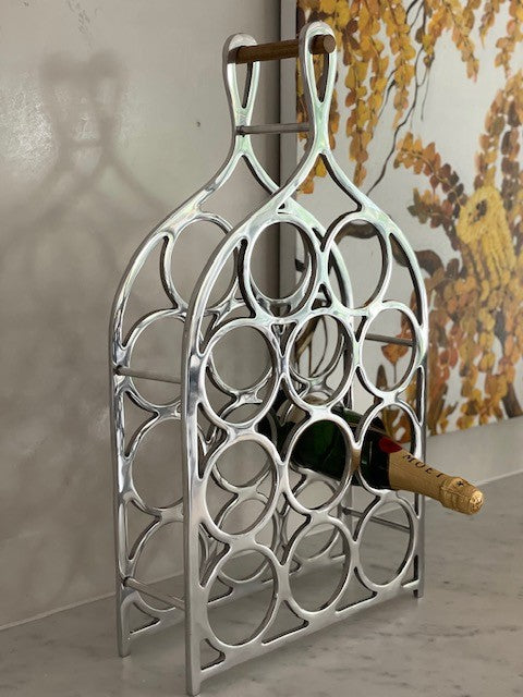 279C - Large 11 Bottle Wine Rack 70X40X20