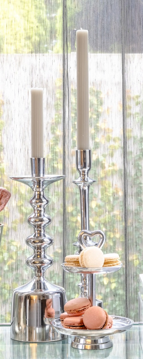 281T - Alumn 2 Tier Heart Petite Stand 20X15Cm