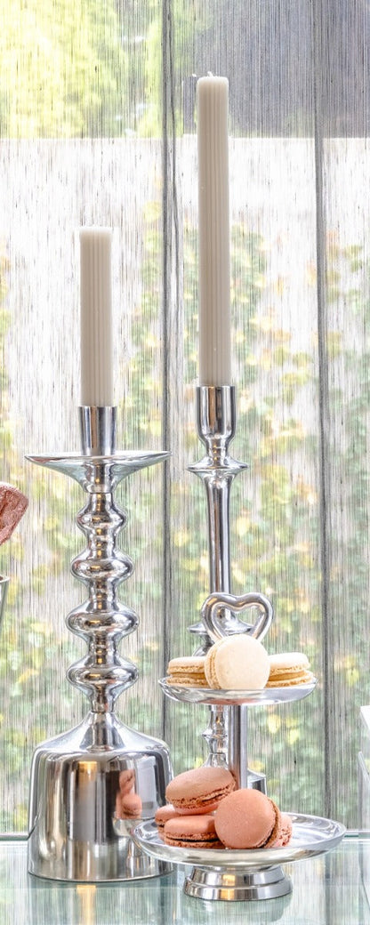 281T - Alumn 2 Tier Heart Petite Stand 20X15Cm