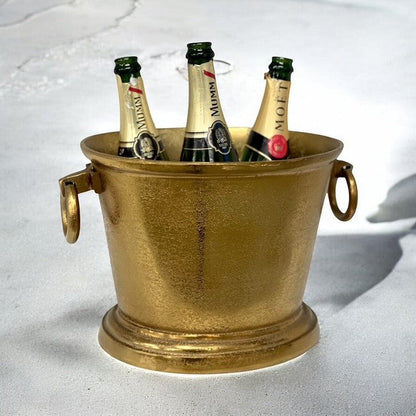 280N Brass Antique Finish Bucket 32X24X24