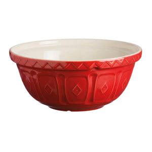 Mason Cash - Red Colour - Mixing Bowl, 24cm / 2 Litre