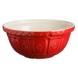 Mason Cash - Red Colour -  Mixing Bowl, 29cm/4 Litre