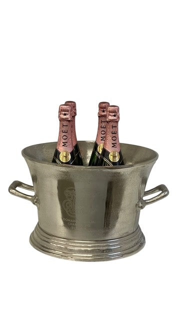 283E Champagne Bucket Natural W/Logo 36X43X24Cm