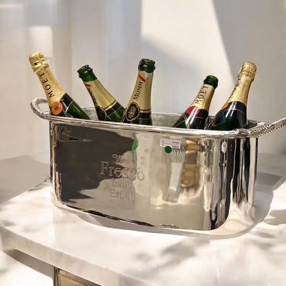 283 Majestic Oval Bucket Shiny: Vino Fresco 48X24X19Cm