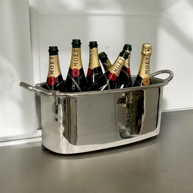 283 Majestic Oval Bucket Shiny: Vino Fresco 48X24X19Cm