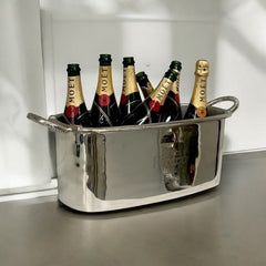 283 Majestic Oval Bucket Shiny: Vino Fresco 48X24X19Cm