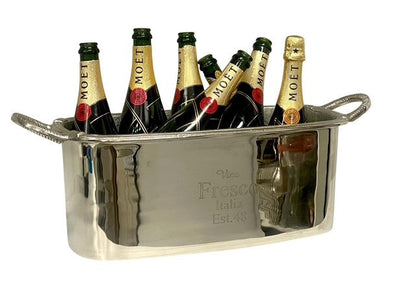 283 Majestic Oval Bucket Shiny: Vino Fresco 48X24X19Cm