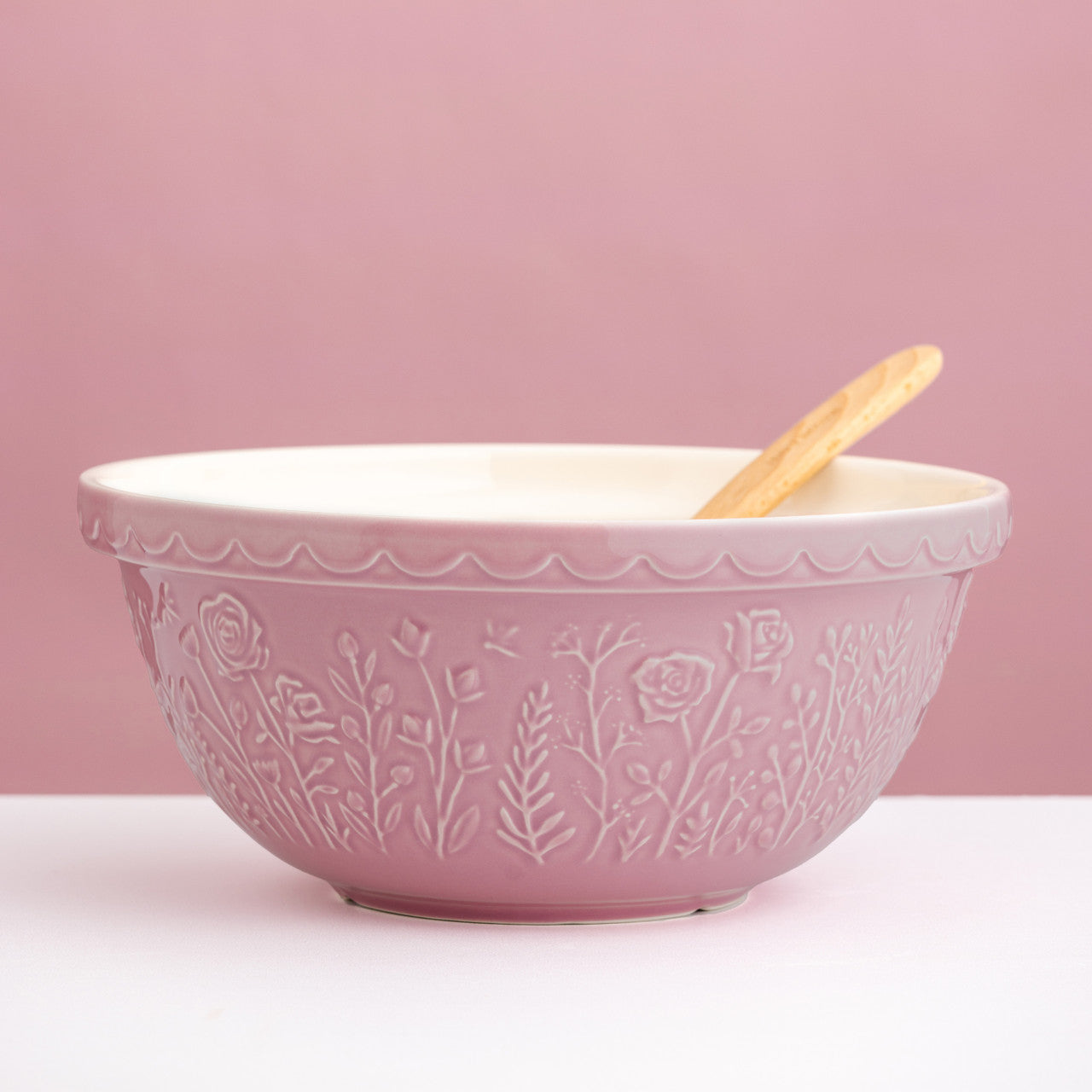 In The Meadow Pink Rose Mixing Bowl - 4 Litre / 29cm