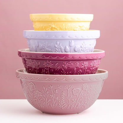In The Meadow Pink Rose Mixing Bowl - 4 Litre / 29cm