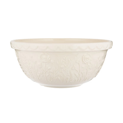 In The Meadow Cream Rose Mixing Bowl, 29cm / 4 Litre