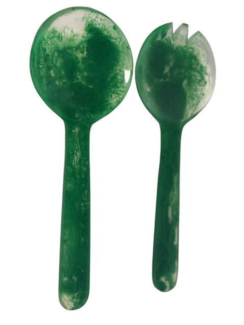 29F Resin Salad Servers:Vivid Apple 31Cm