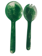 29F Resin Salad Servers:Vivid Apple 31Cm