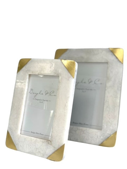 29T - Alabaster Resin Frame 4X6"