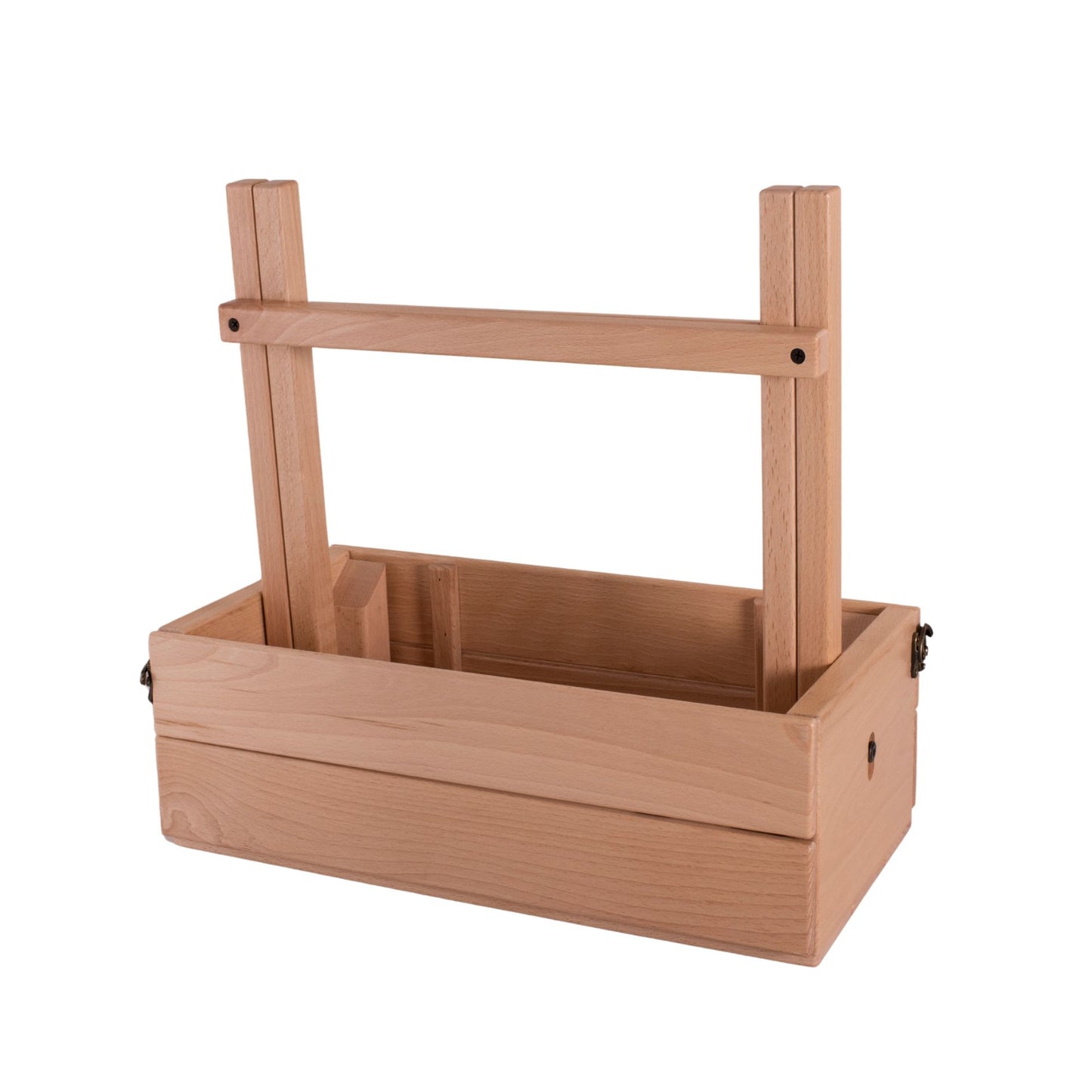 Peer Sorensen - Folding Picnic Caddy Table – Beechwood Brilliance Meets Portable Elegance