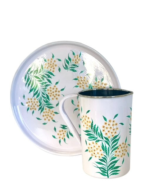 300B - Aust Wattle Round Serving Tray 33Cmx4Cm