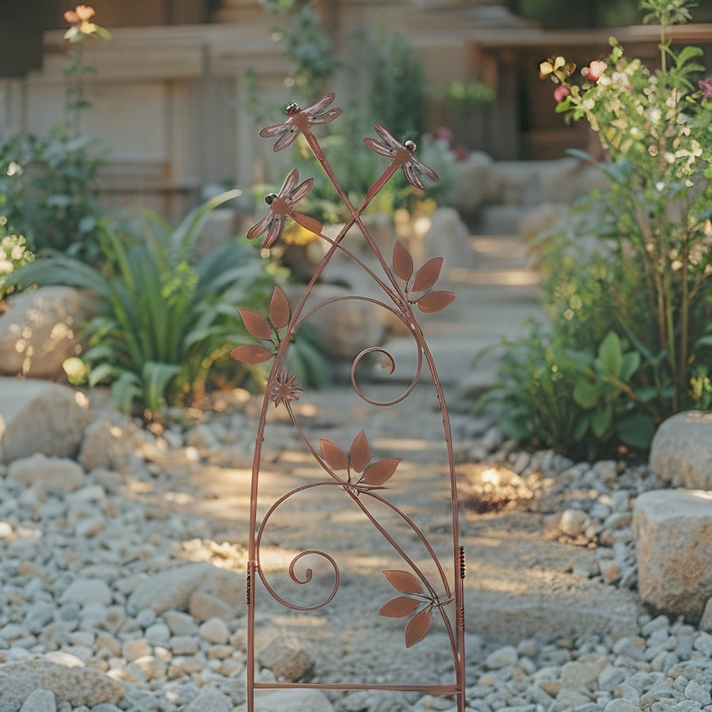 Dragonfly Garden Stake/Plant Climber 38x120cm