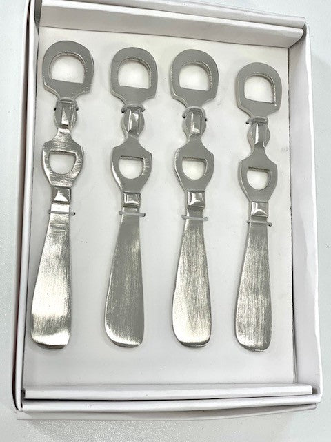 31C - Horse Style Equestrian Spreaders Set 4 : Silver