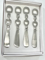 31C - Horse Style Equestrian Spreaders Set 4 : Silver