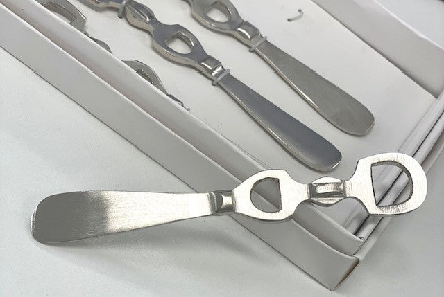 31C - Horse Style Equestrian Spreaders Set 4 : Silver