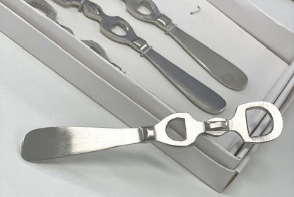 31C - Horse Style Equestrian Spreaders Set 4 : Silver