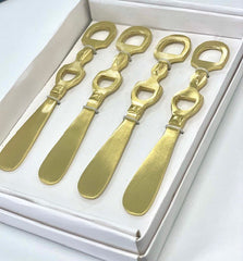 31B - Horse Style Equestrian Spreaders Set 4 : Gold