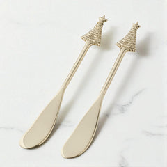 31P - Xmas Tree Spreader Set 2 Black Gift Box