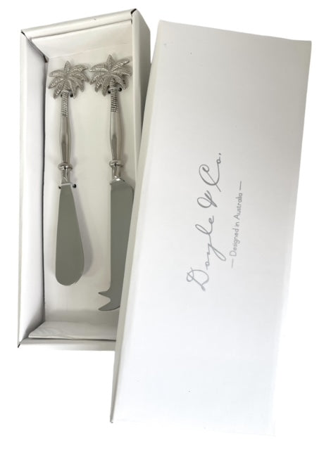 32N - Set 2 Palm Tree Spreader And Cheese