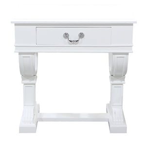 Curtis Decorator Bedside Table White