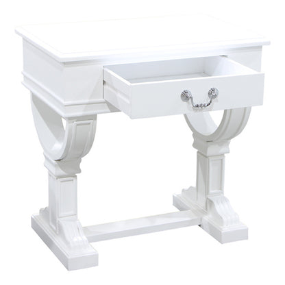 Curtis Decorator Bedside Table White. Last One To Clear