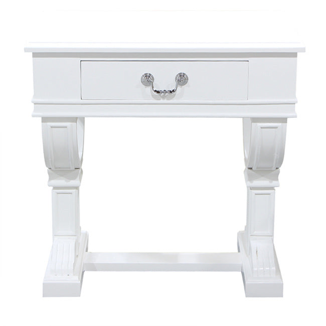 Curtis Decorator Bedside Table White. Last One To Clear
