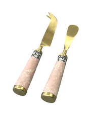 34M - Marble Set 2 Cheese Set: Pink