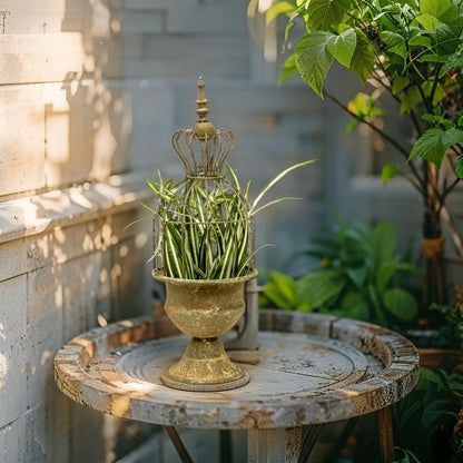 Vintage Style Elaborate Tall Cloche 22x22x61cm