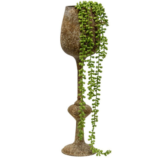 48cm Vintage Style Decorative Goblet 13x13x48cm