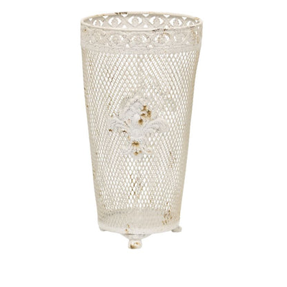 French Provinicial Dry-Flower Vase w/Fleur-de-lis 18x18x33.5cm