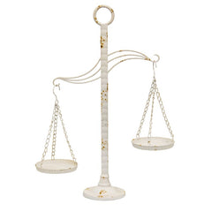 French Provincial Decorative Scale/Pillar Candleholder 40x13x58cm