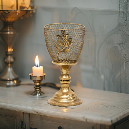 Lustre 'Goblet' Candleholder 12x12x23cm