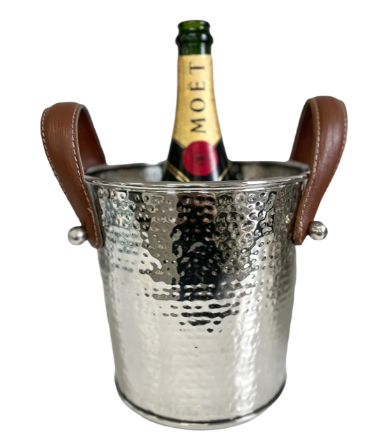 390K - Hammer Bucket W/Leather Handle