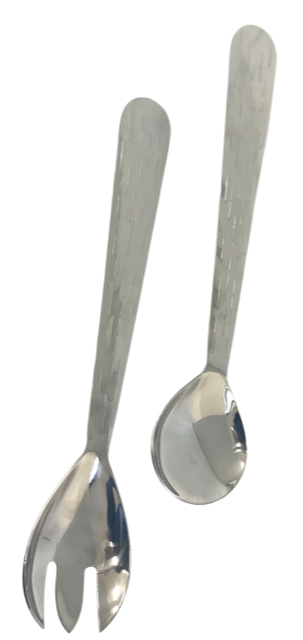 390D - Large Salad Servers - Dashes Design